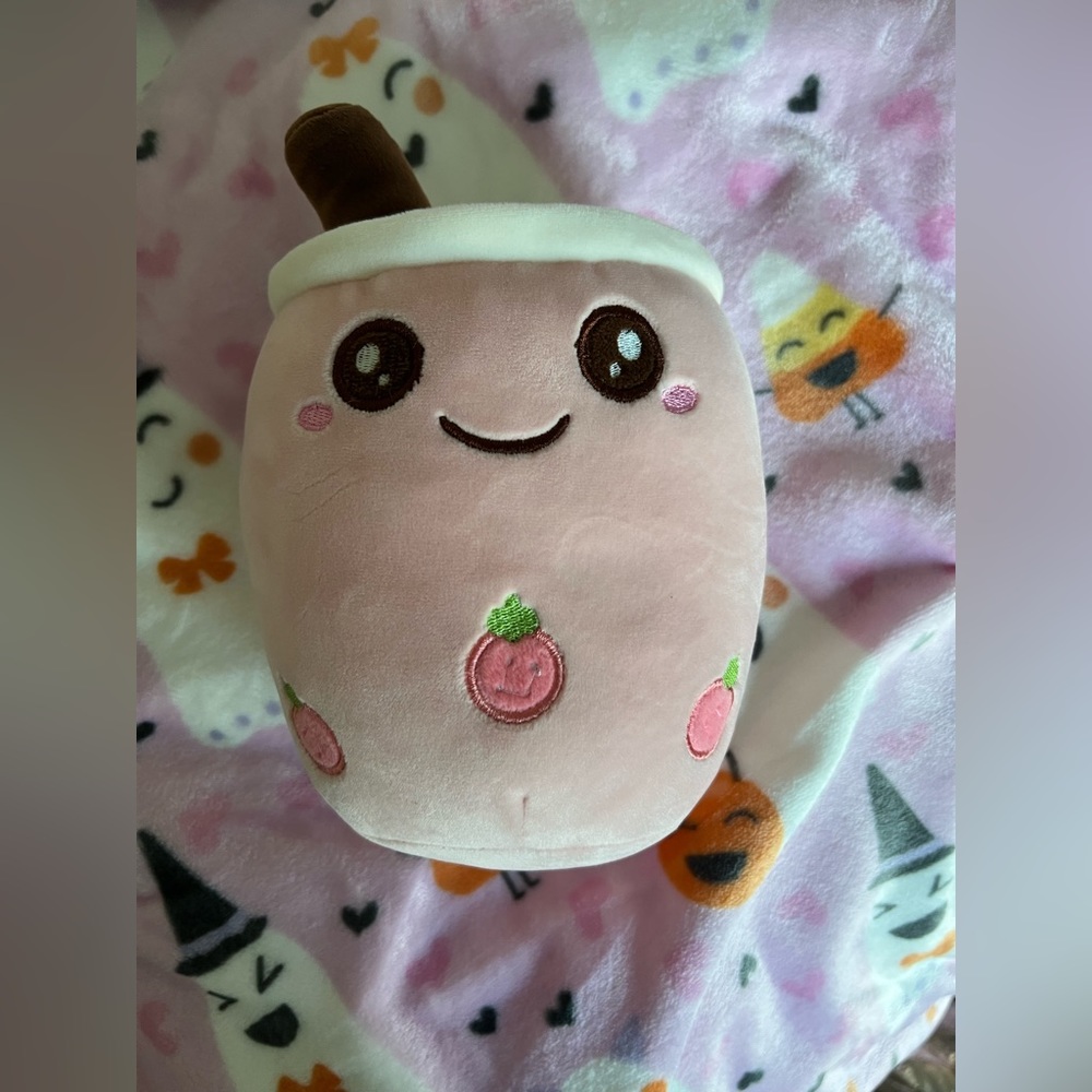 Strawberry Boba Plush
